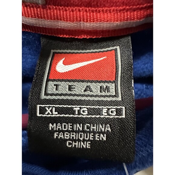 Nike Chicago Cubs MLB men hoodie size XL blue pullover baseball sweatshirt - Picture 7 of 9